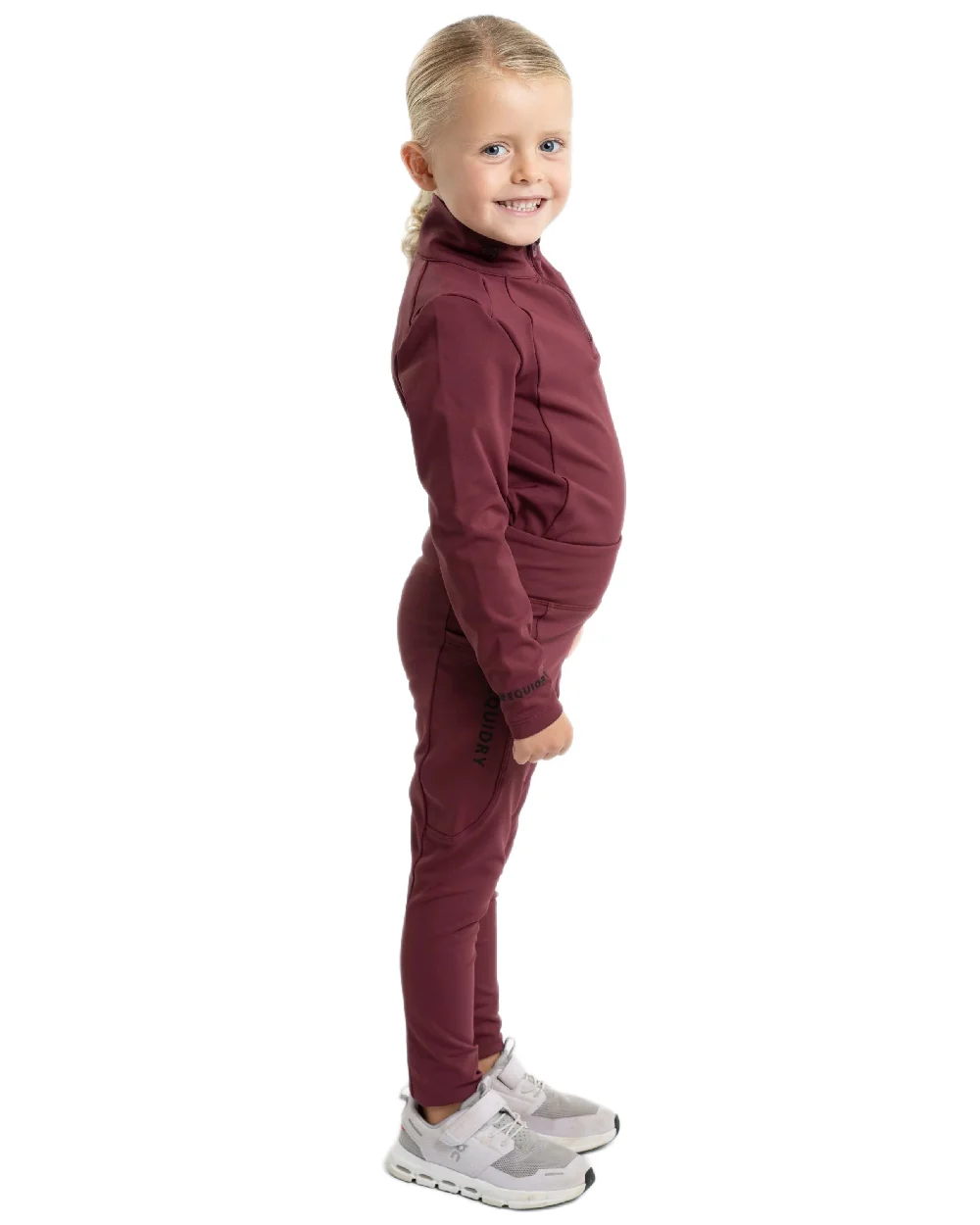 Equidry Childrens Water Repellent Knee Grip Leggings - Image 78