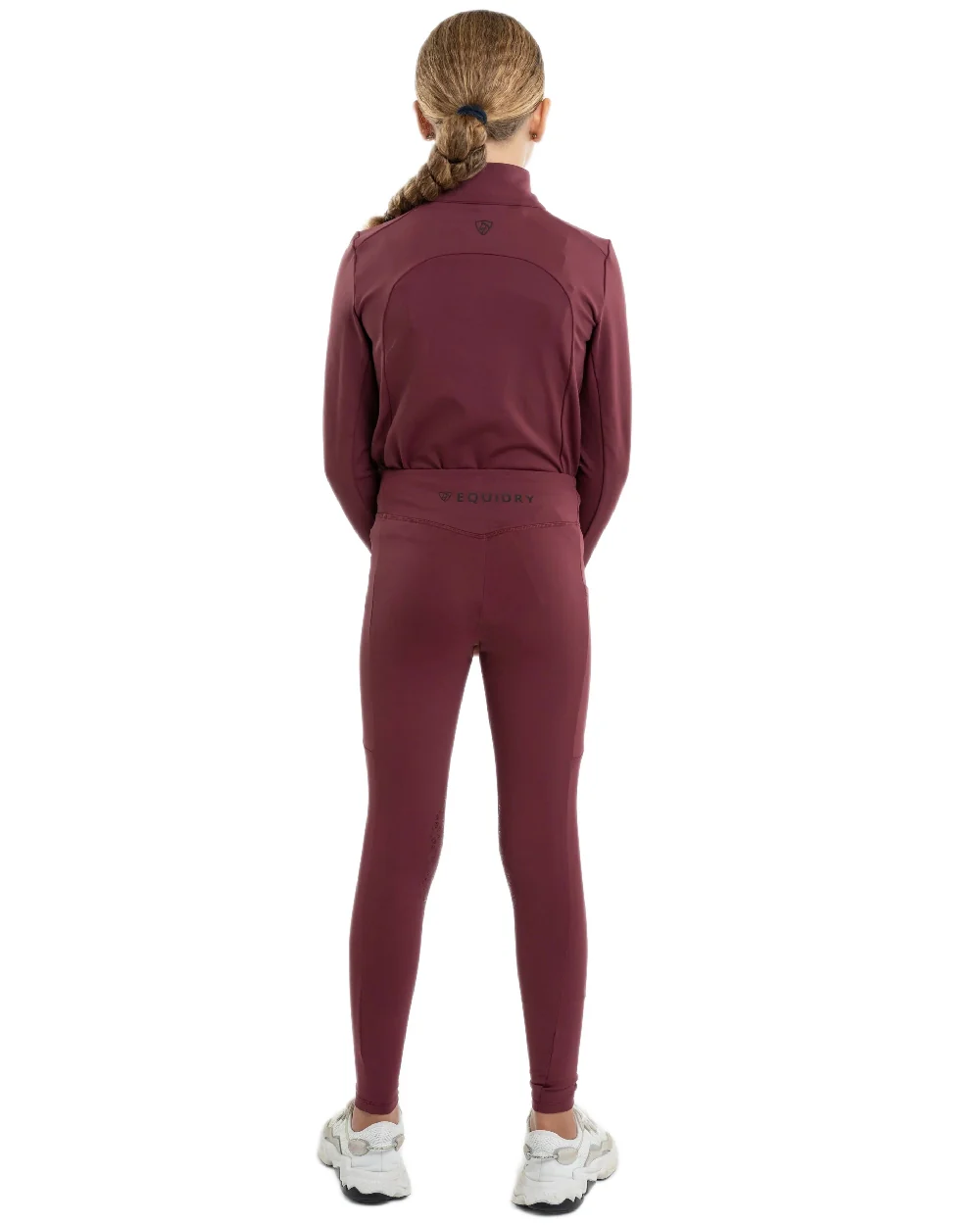 Equidry Childrens Water Repellent Knee Grip Leggings - Image 80