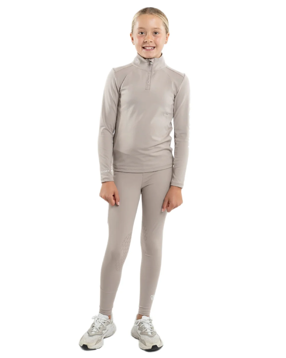 Equidry Childrens Water Repellent Knee Grip Leggings - Image 85