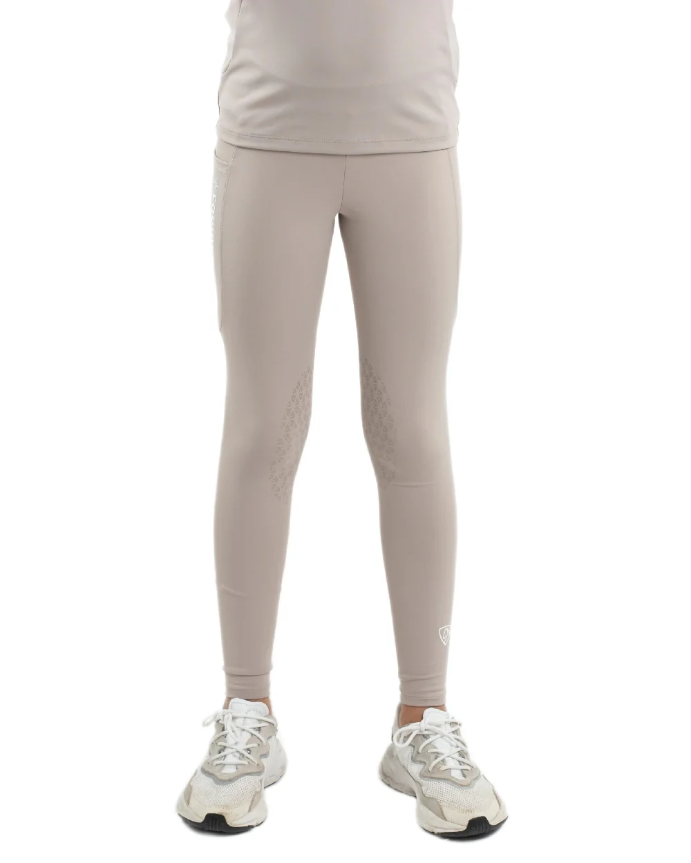 Equidry Childrens Water Repellent Knee Grip Leggings - Image 86