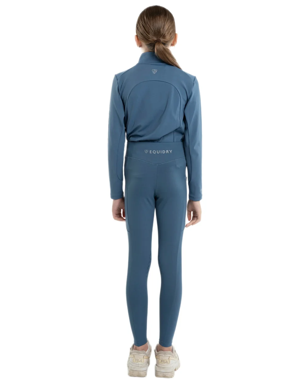 Equidry Childrens Water Repellent Knee Grip Leggings - Image 95