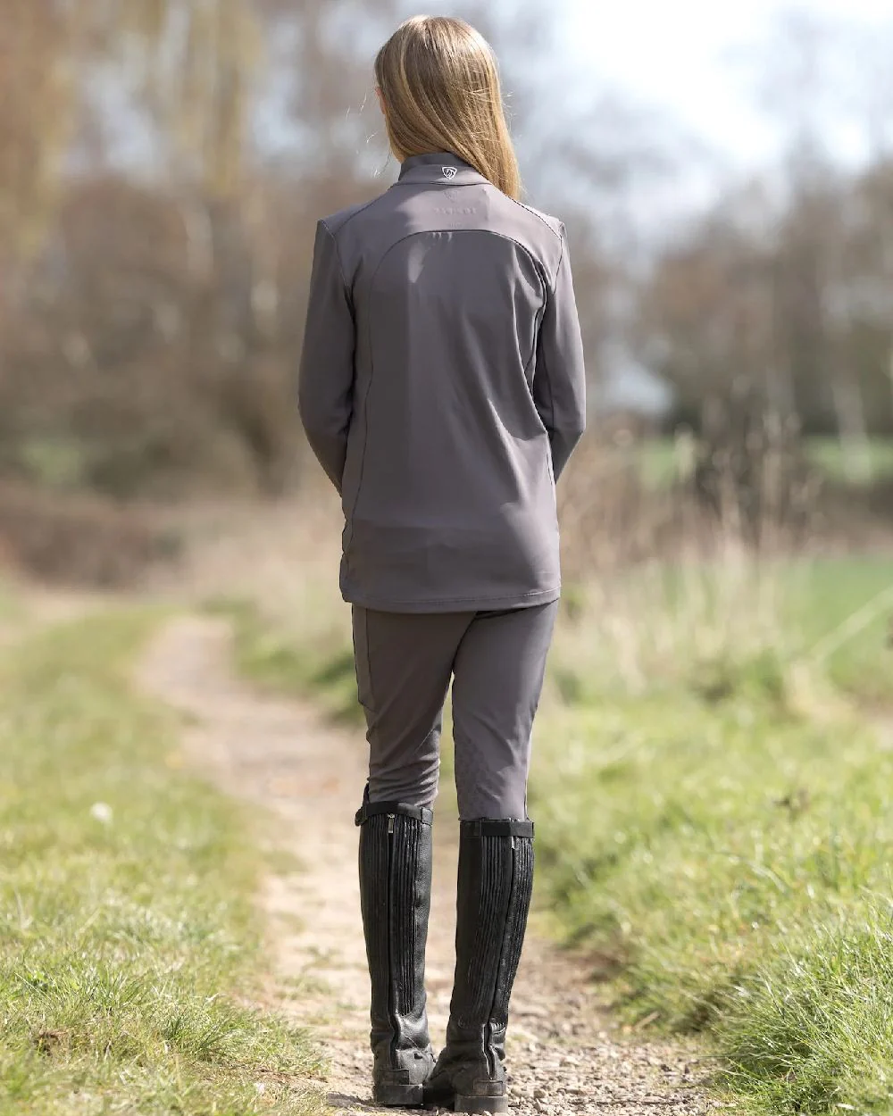 Equidry Childrens Water Repellent Zip Up Top - Image 13