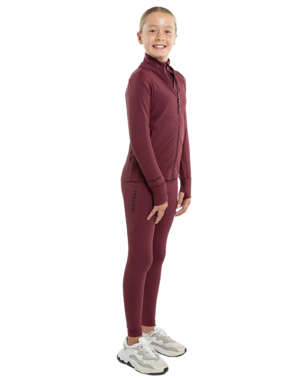 Equidry Childrens Water Repellent Zip Up Top - Image 31