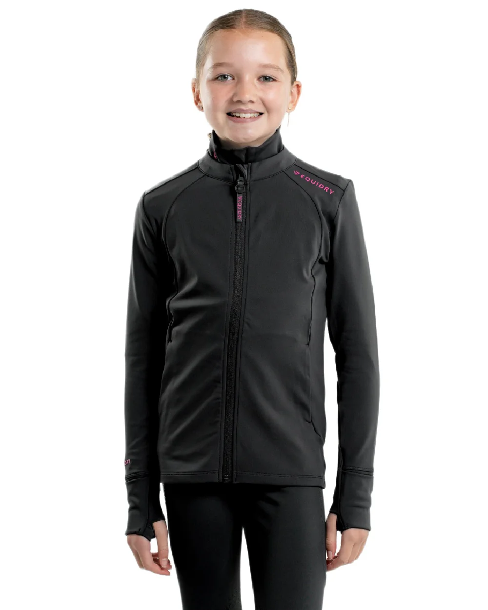Equidry Childrens Water Repellent Zip Up Top - Image 41