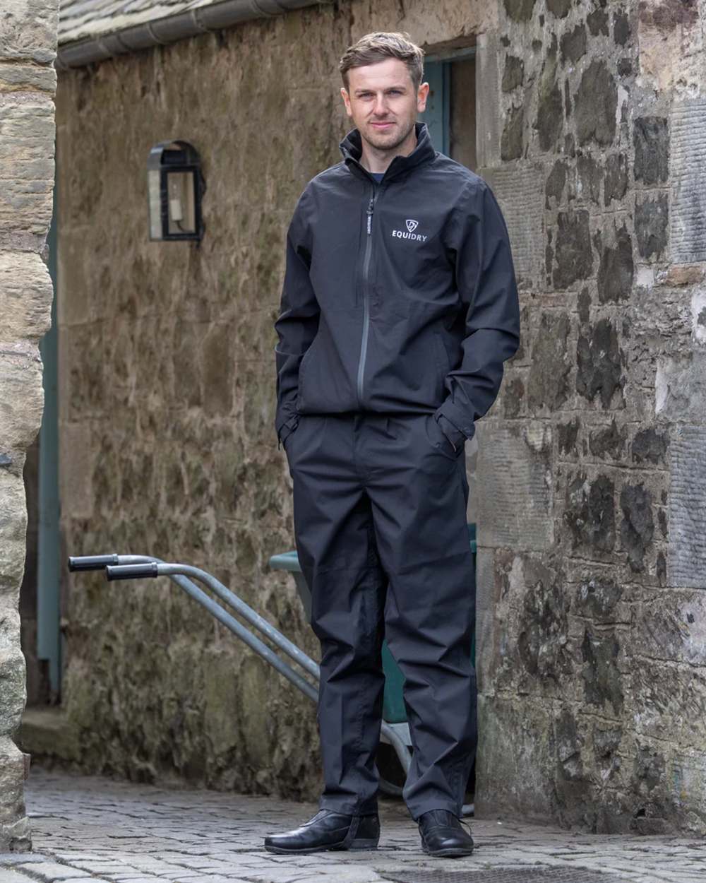 Equidry Mens Nimbus Pack Away Jacket - Image 3