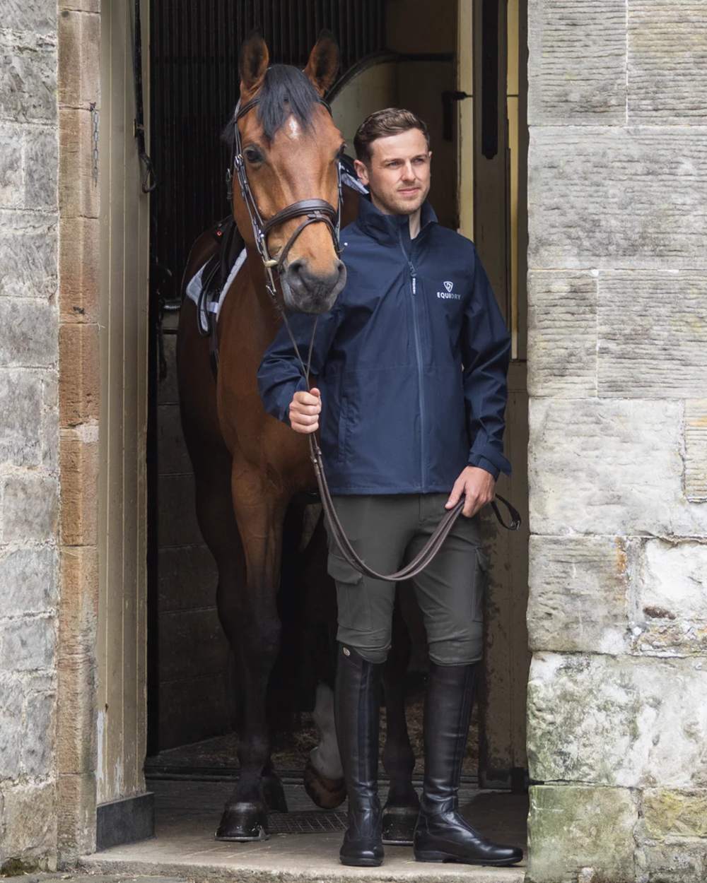 Equidry Mens Nimbus Pack Away Jacket - Image 7