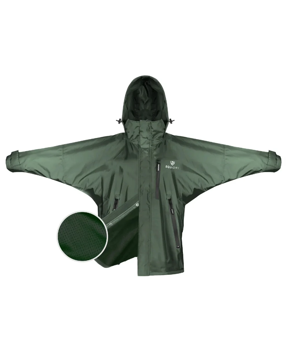 Equidry Mens Shortie Mesh Lining Mac - Image 7