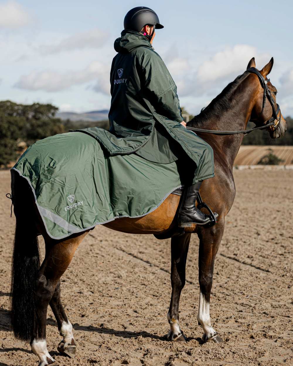 Equidry Waterproof Thick Fleece Lined Exercise Sheet - Image 2