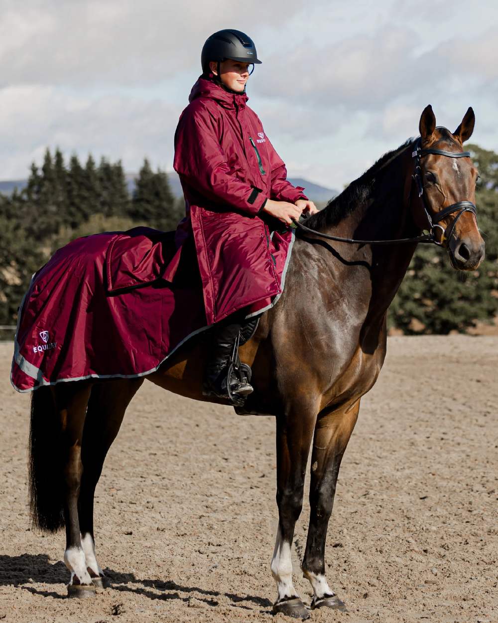 Equidry Waterproof Thick Fleece Lined Exercise Sheet - Image 36