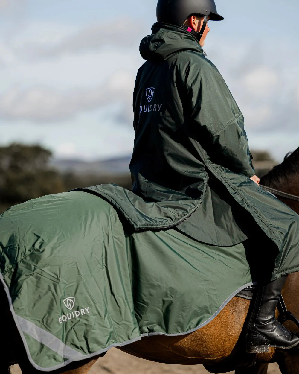 Equidry Waterproof Thick Fleece Lined Exercise Sheet - Image 4