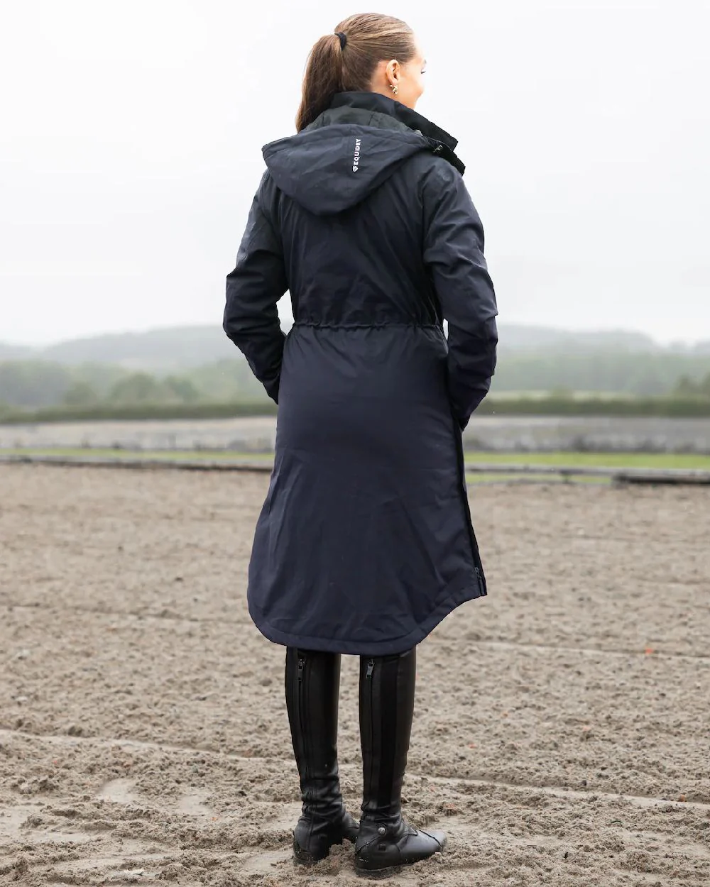 Equidry Womens Bronte Waterproof Riding Coat - Image 13