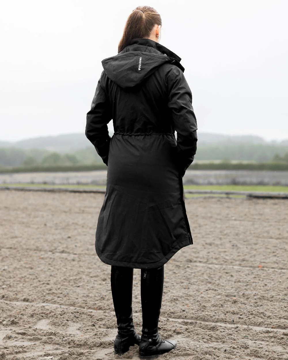 Equidry Womens Bronte Waterproof Riding Coat - Image 5