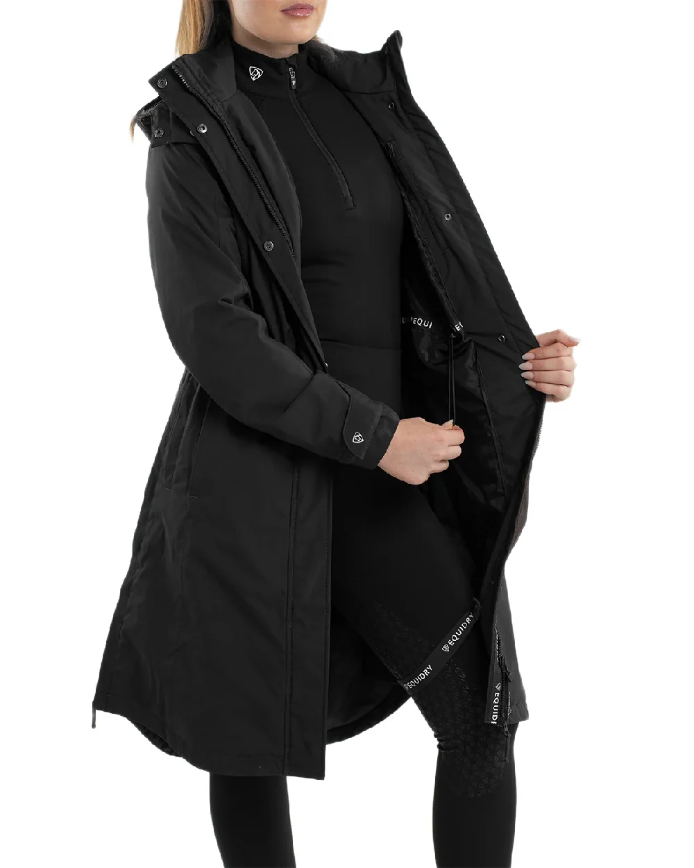 Equidry Womens Bronte Waterproof Riding Coat - Image 6