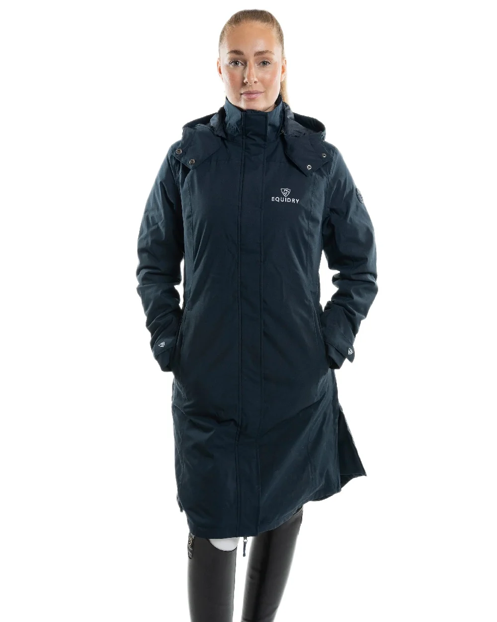 Equidry Womens Bronte Waterproof Riding Coat - Image 9