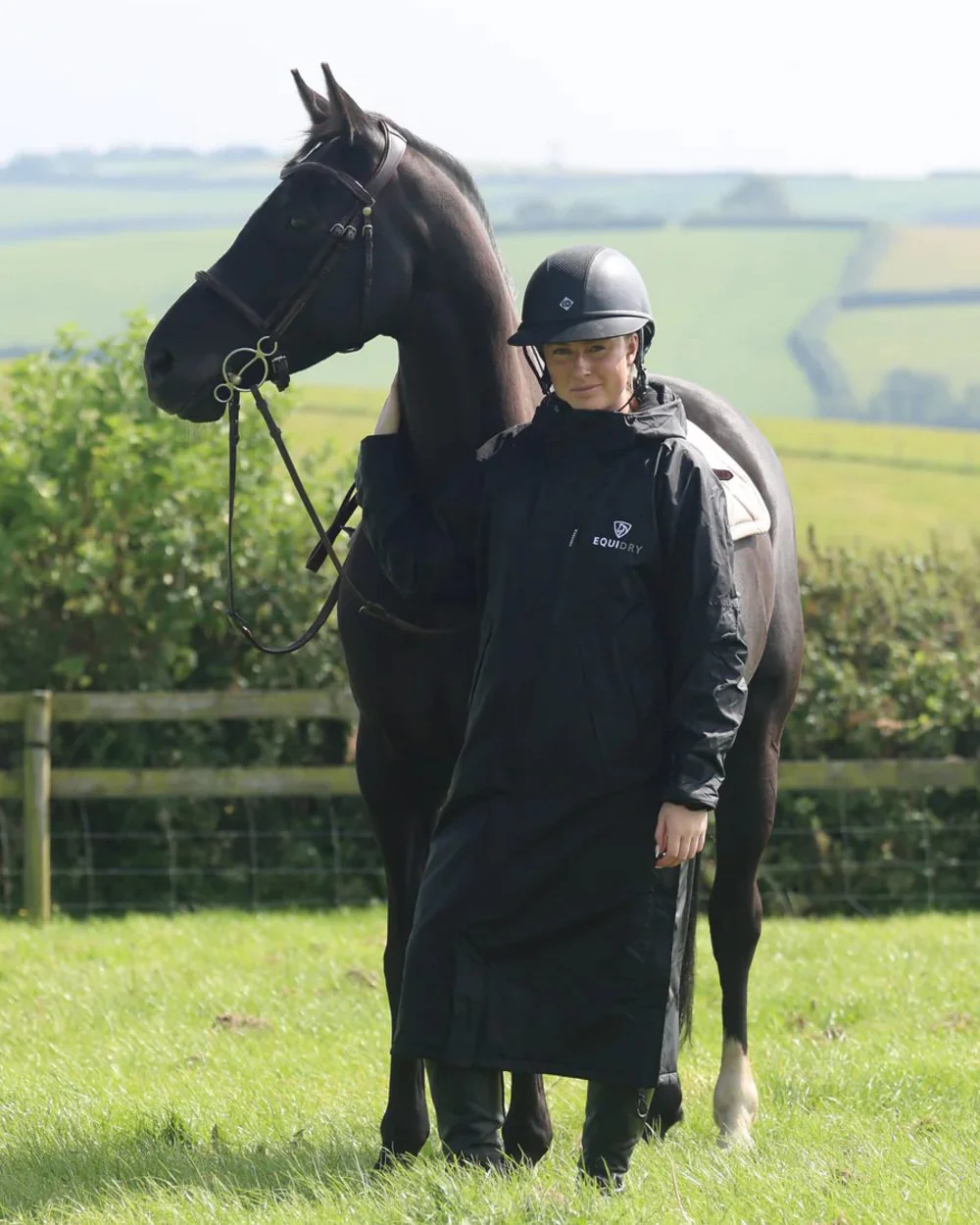 Equidry Womens Evolution Thin Fleece Coat - Image 7