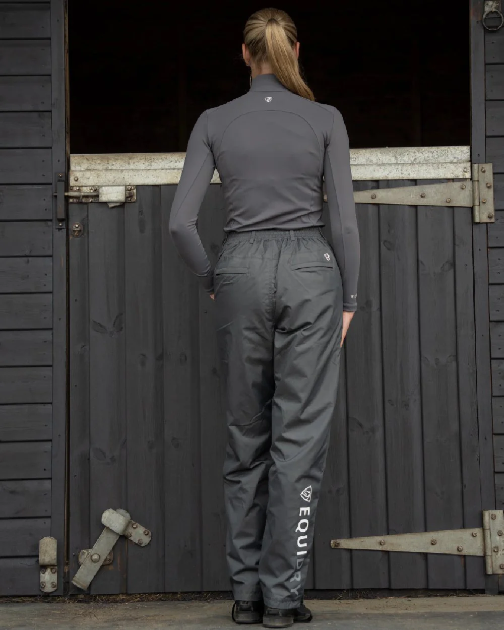 Equidry Womens Fleece Lined Waterproof Trousers - Image 13