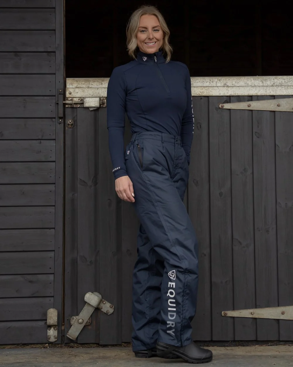 Equidry Womens Fleece Lined Waterproof Trousers - Image 15