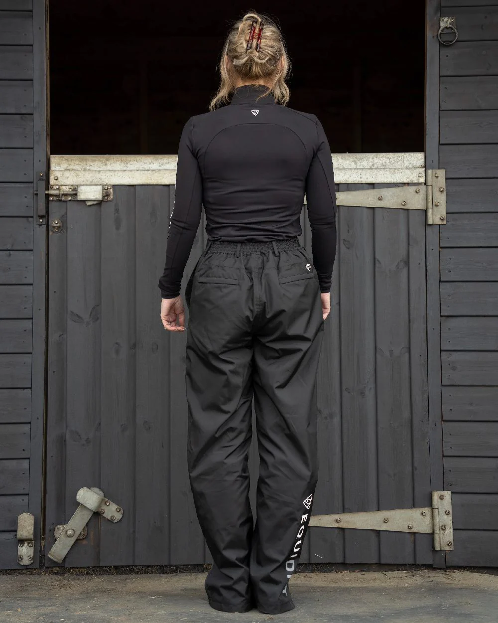Equidry Womens Fleece Lined Waterproof Trousers - Image 4