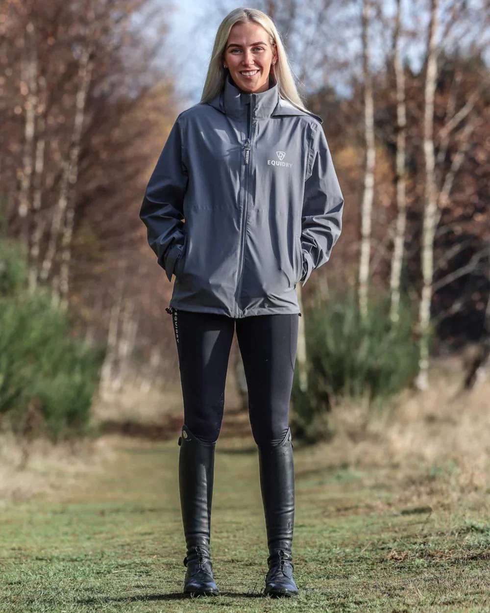 Equidry Womens Nimbus Pack Away Jacket - Image 8