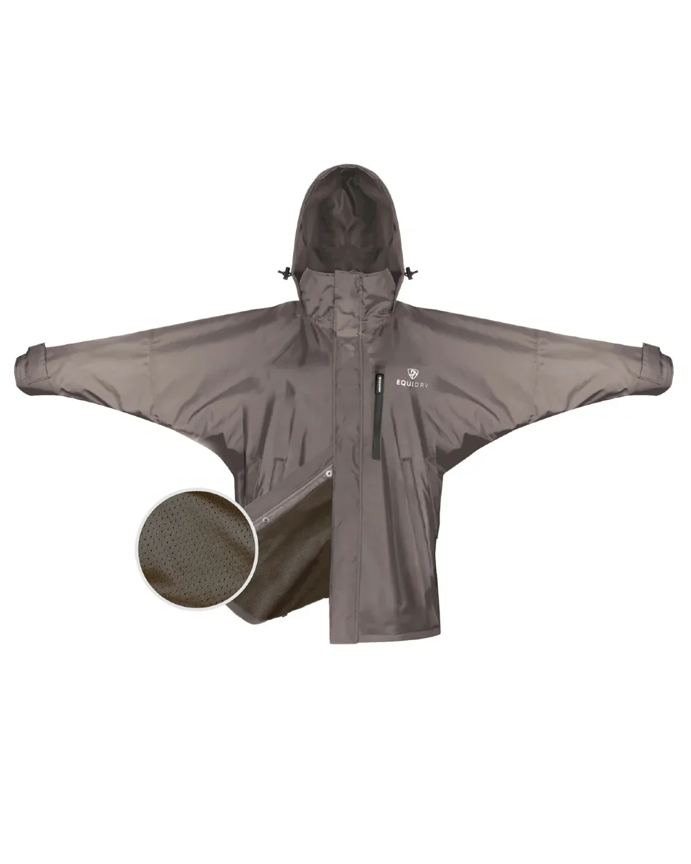 Equidry Womens Shortie Mesh Lining Mac - Image 12
