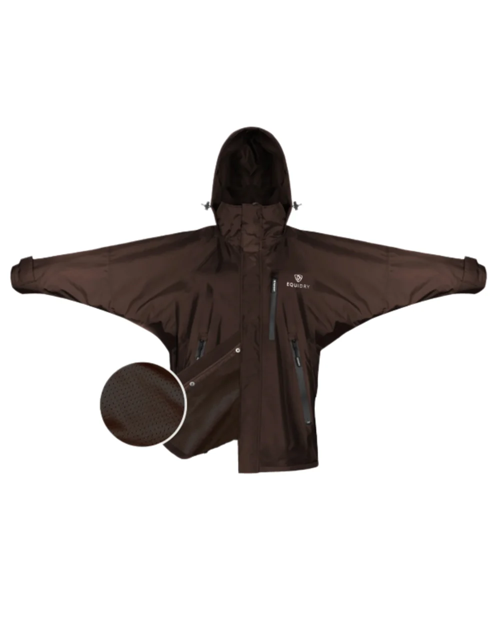 Equidry Womens Shortie Mesh Lining Mac - Image 32