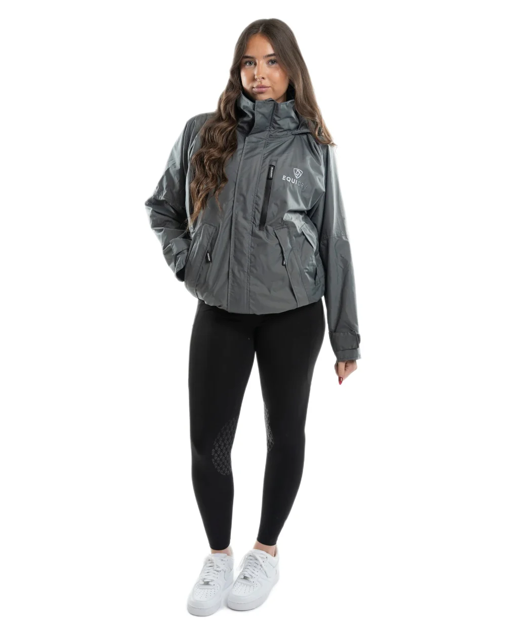 Equidry Womens Shortie Mesh Lining Mac - Image 9