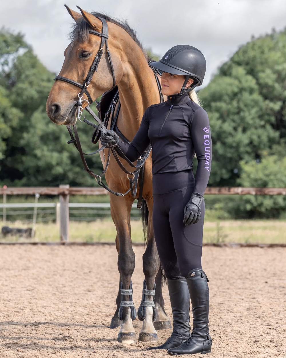 Equidry Womens Water Repellent Base Layer - Image 3