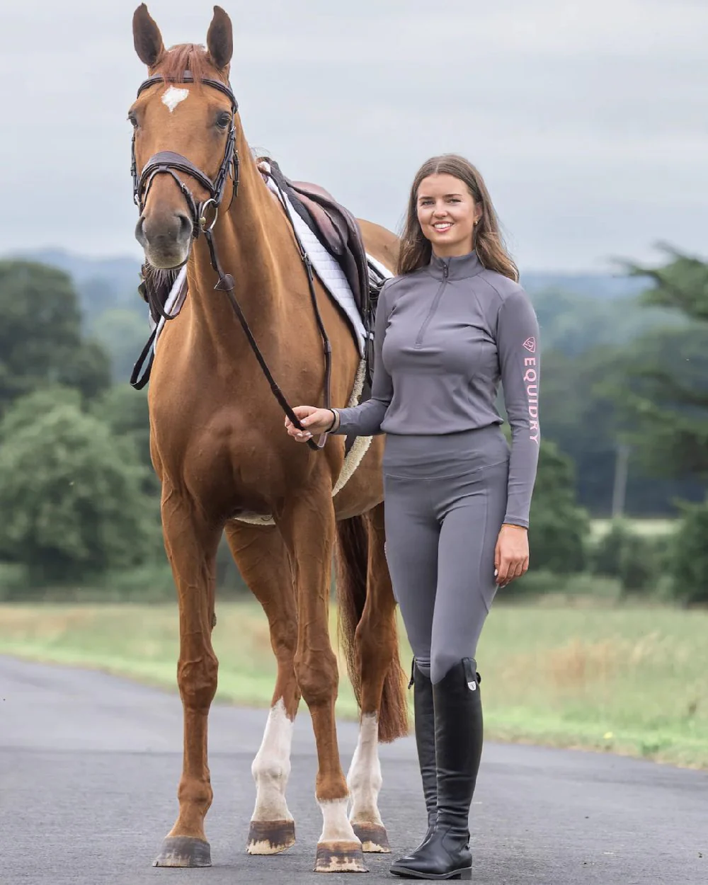 Equidry Womens Water Repellent Base Layer - Image 36