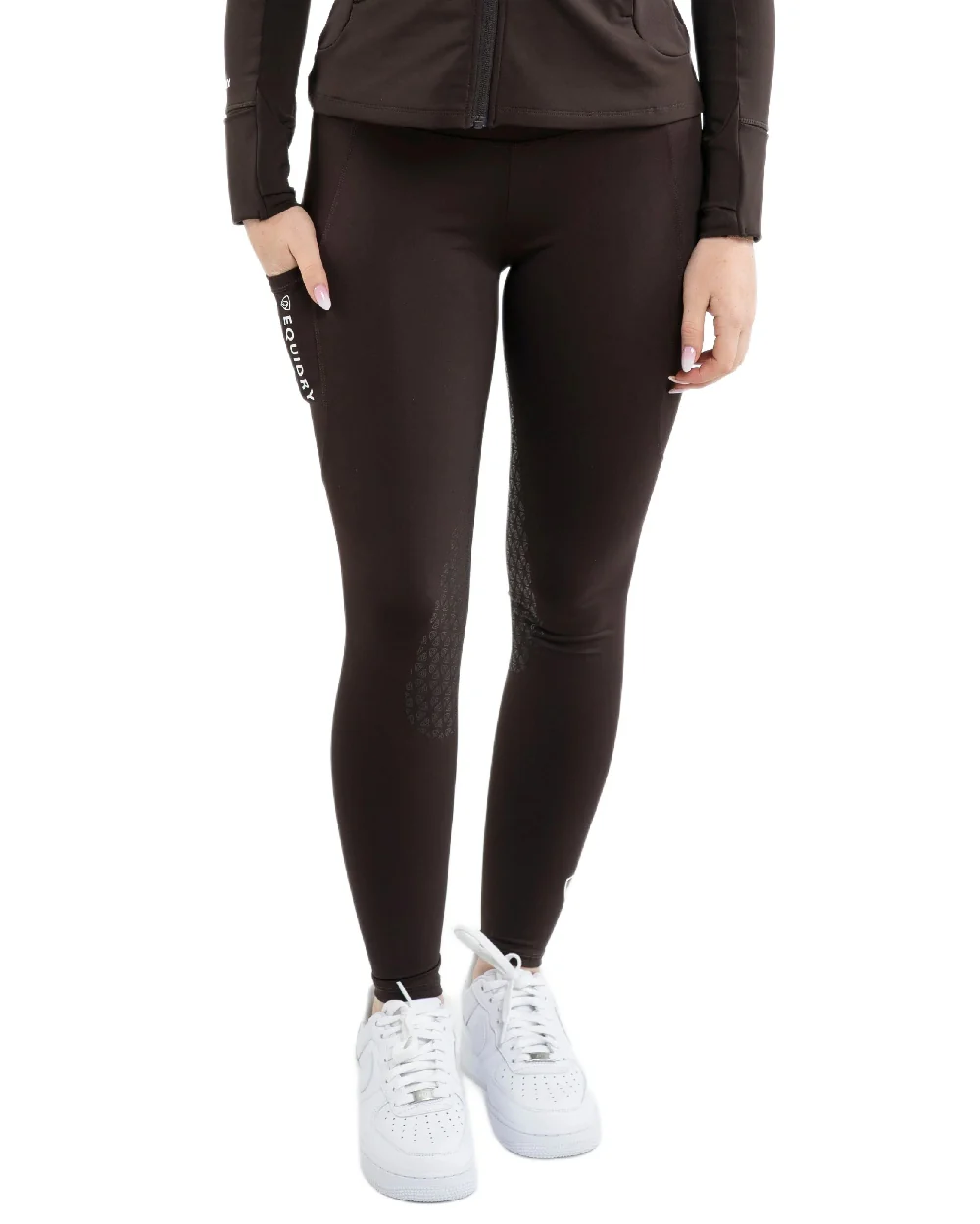 Equidry Womens Water Repellent Full Seat Leggings - Image 20
