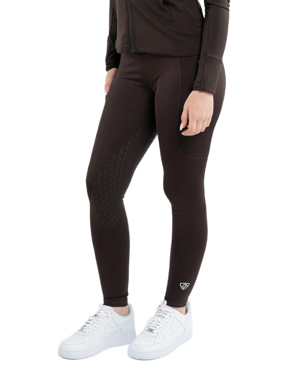 Equidry Womens Water Repellent Full Seat Leggings - Image 22
