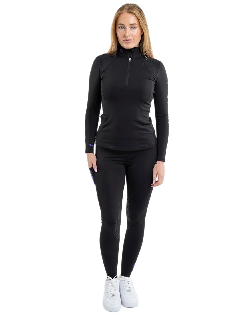 Equidry Womens Water Repellent Full Seat Leggings - Image 3