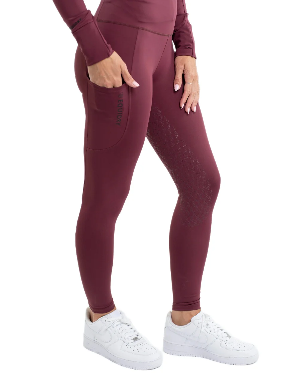 Equidry Womens Water Repellent Full Seat Leggings - Image 47