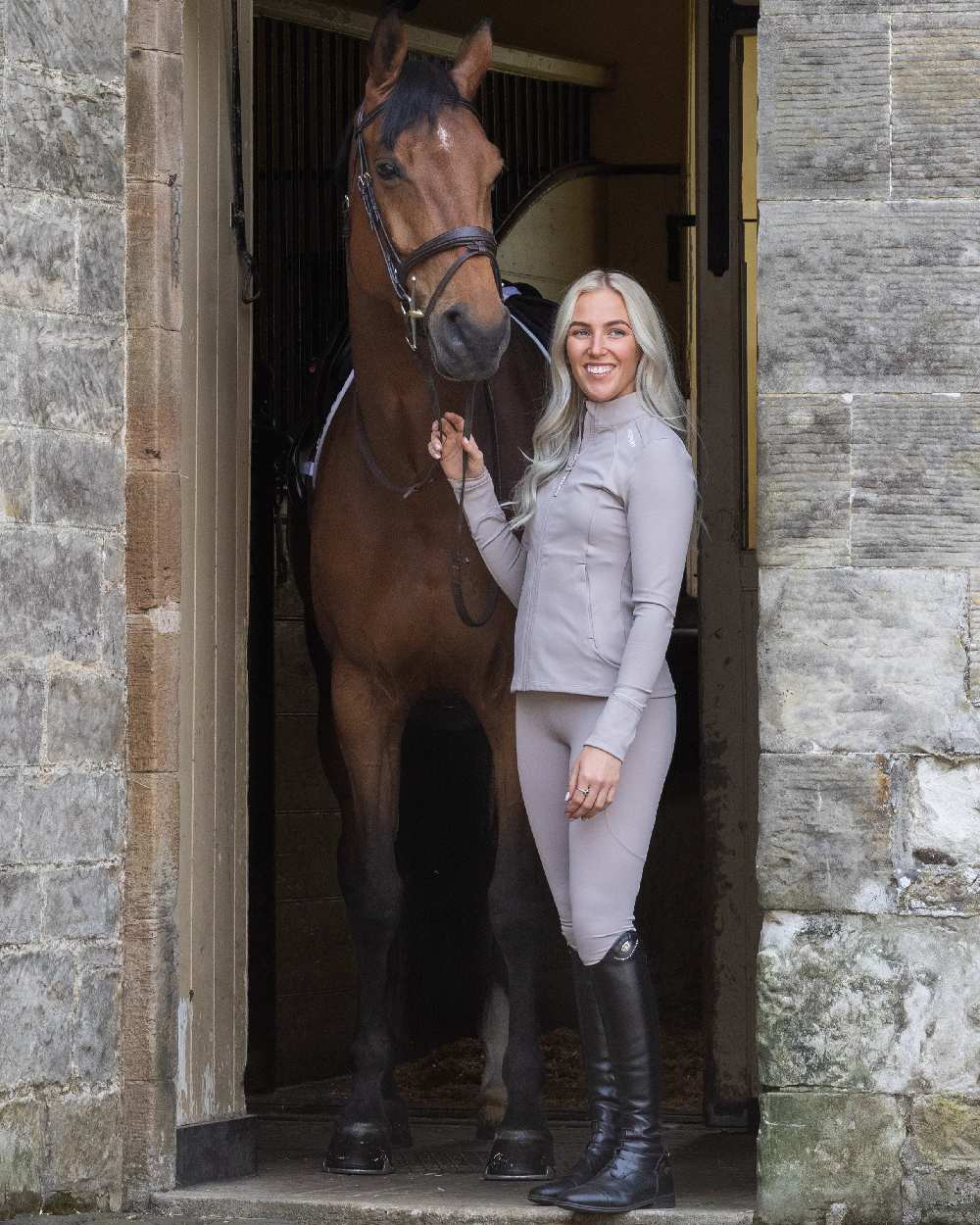 Equidry Womens Water Repellent Full Seat Leggings - Image 61