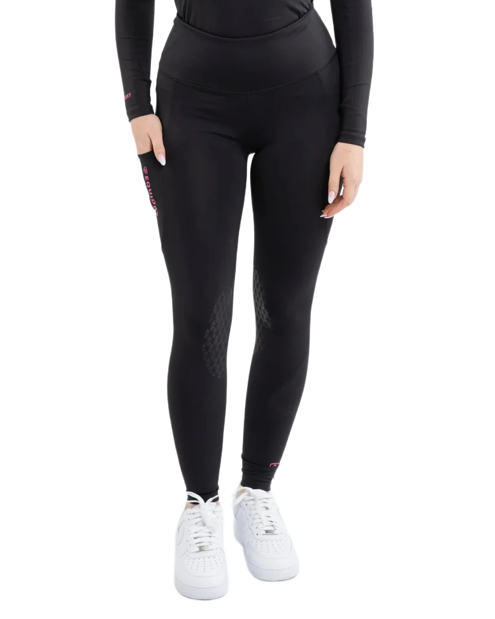 Equidry Womens Water Repellent Knee Grip Leggings - Image 12