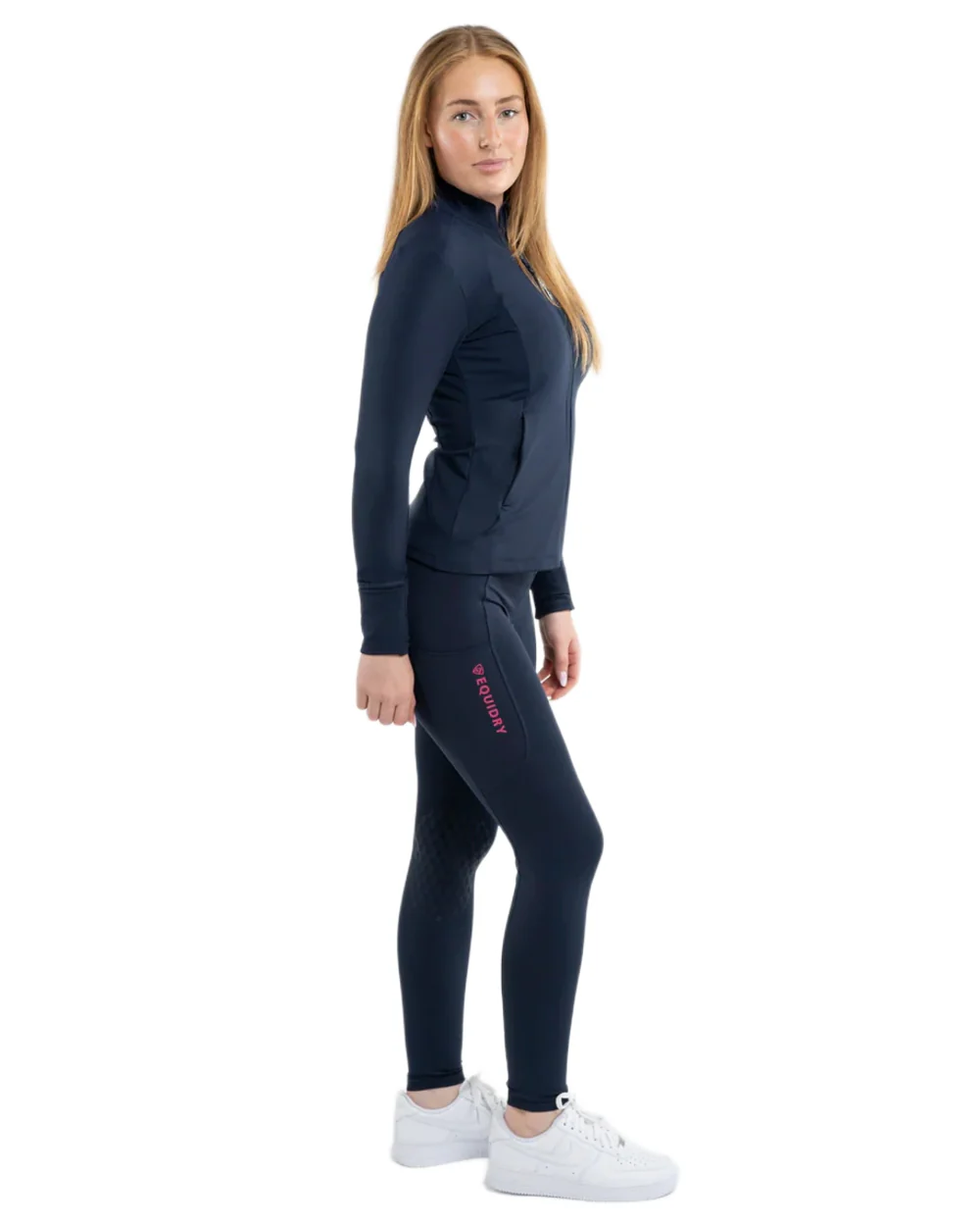 Equidry Womens Water Repellent Knee Grip Leggings - Image 47