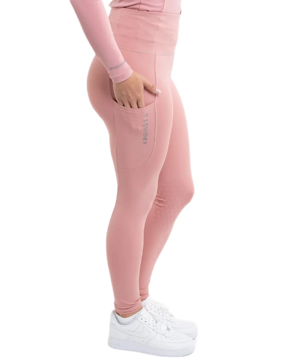 Equidry Womens Water Repellent Knee Grip Leggings - Image 49