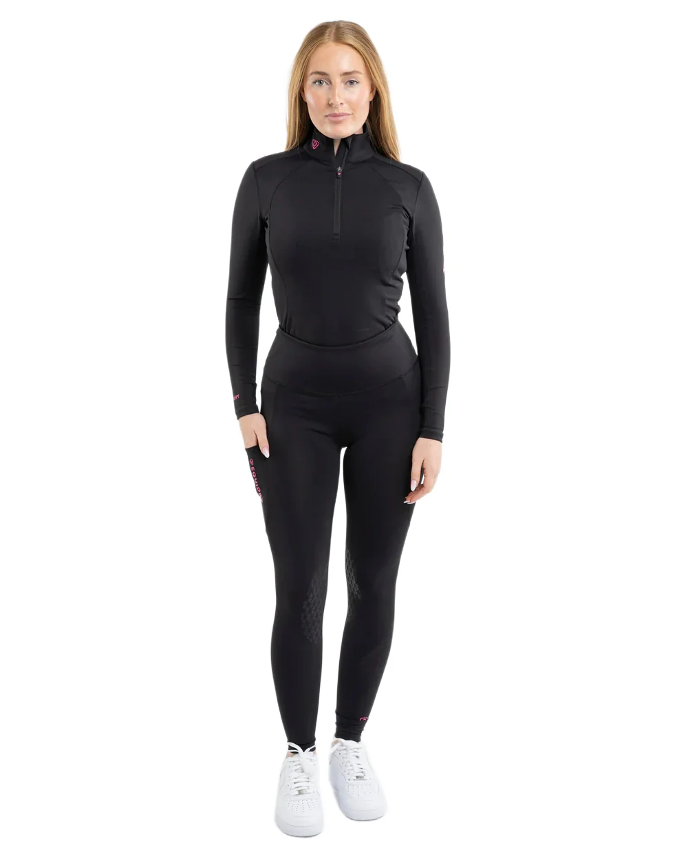 Equidry Womens Water Repellent Knee Grip Leggings - Image 8