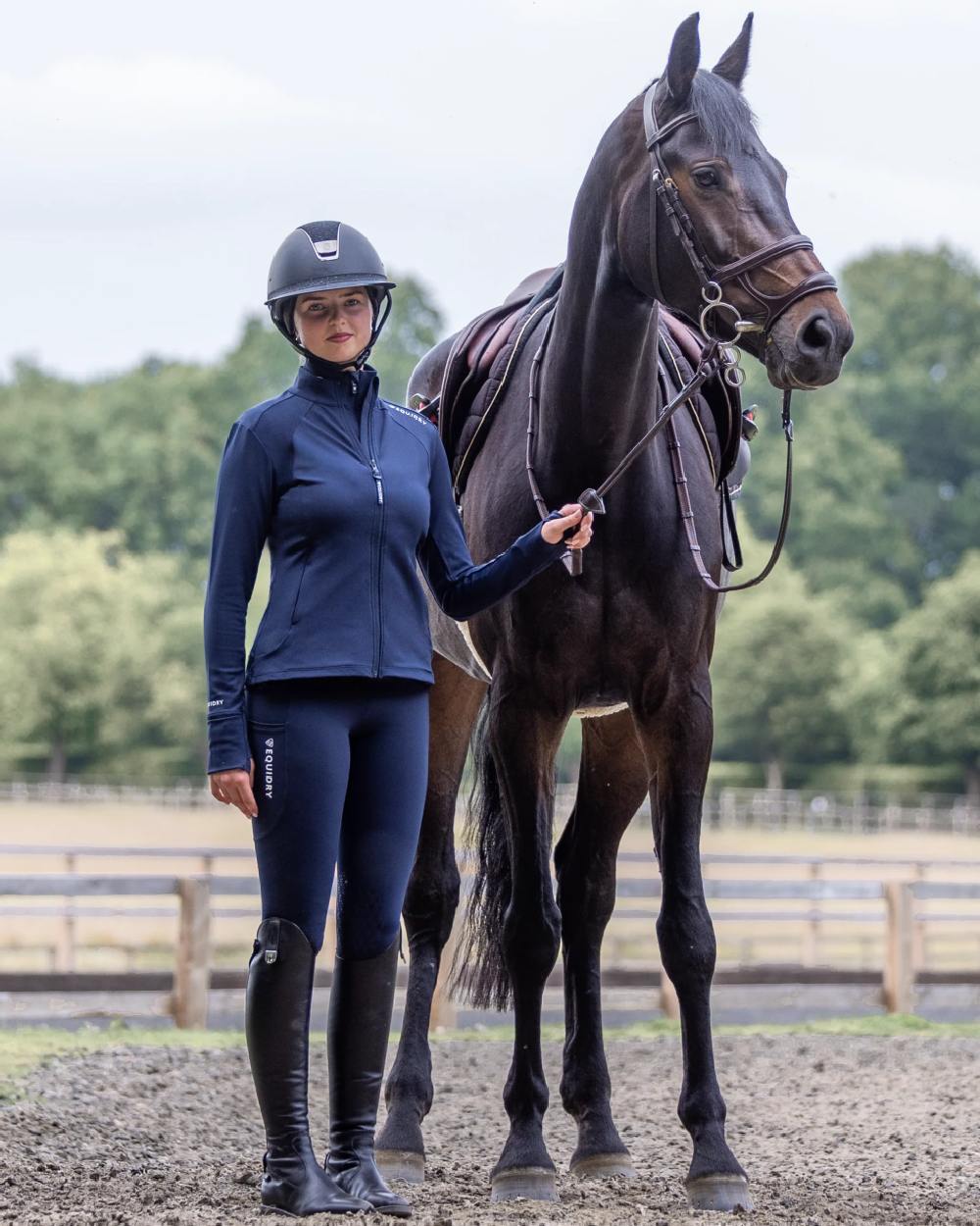 Equidry Womens Water Repellent Zip Up Top - Image 38