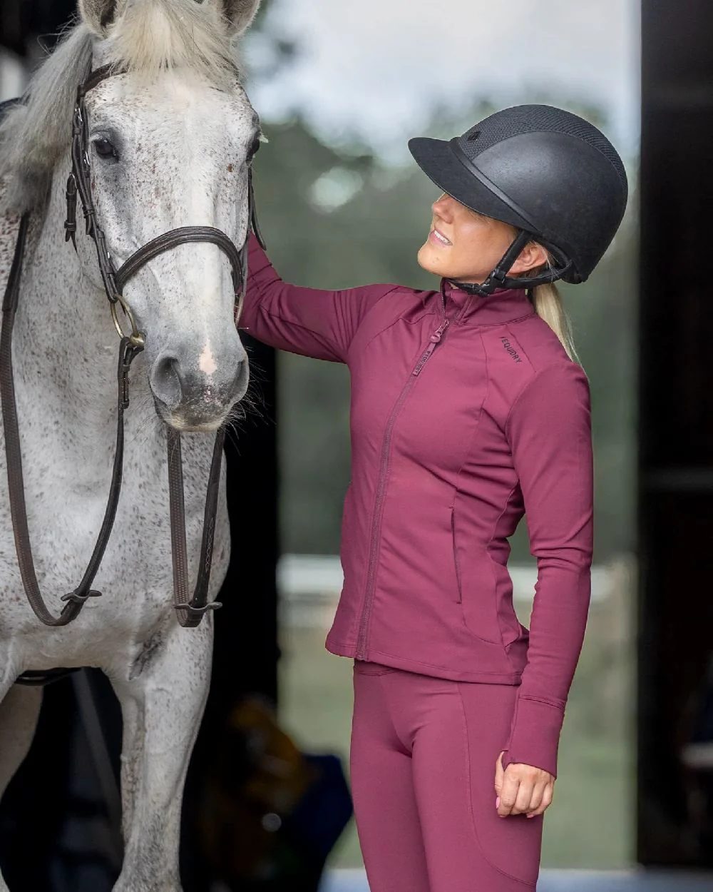 Equidry Womens Water Repellent Zip Up Top - Image 46
