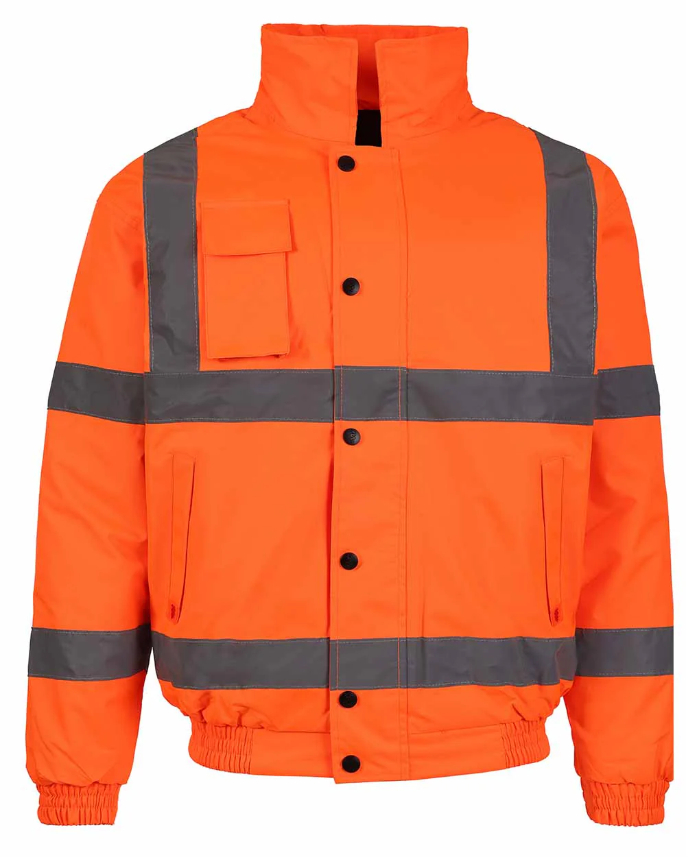 Fort Hi-Vis Waterproof Bomber Jacket - Image 6