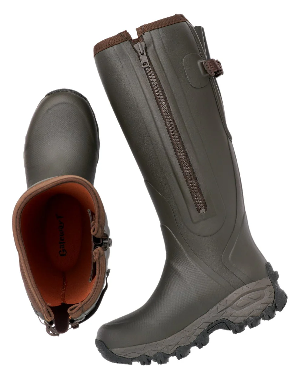 Gateway1 Moor Country Lady 17" 3mm Side-Zip Wellingtons - Image 6