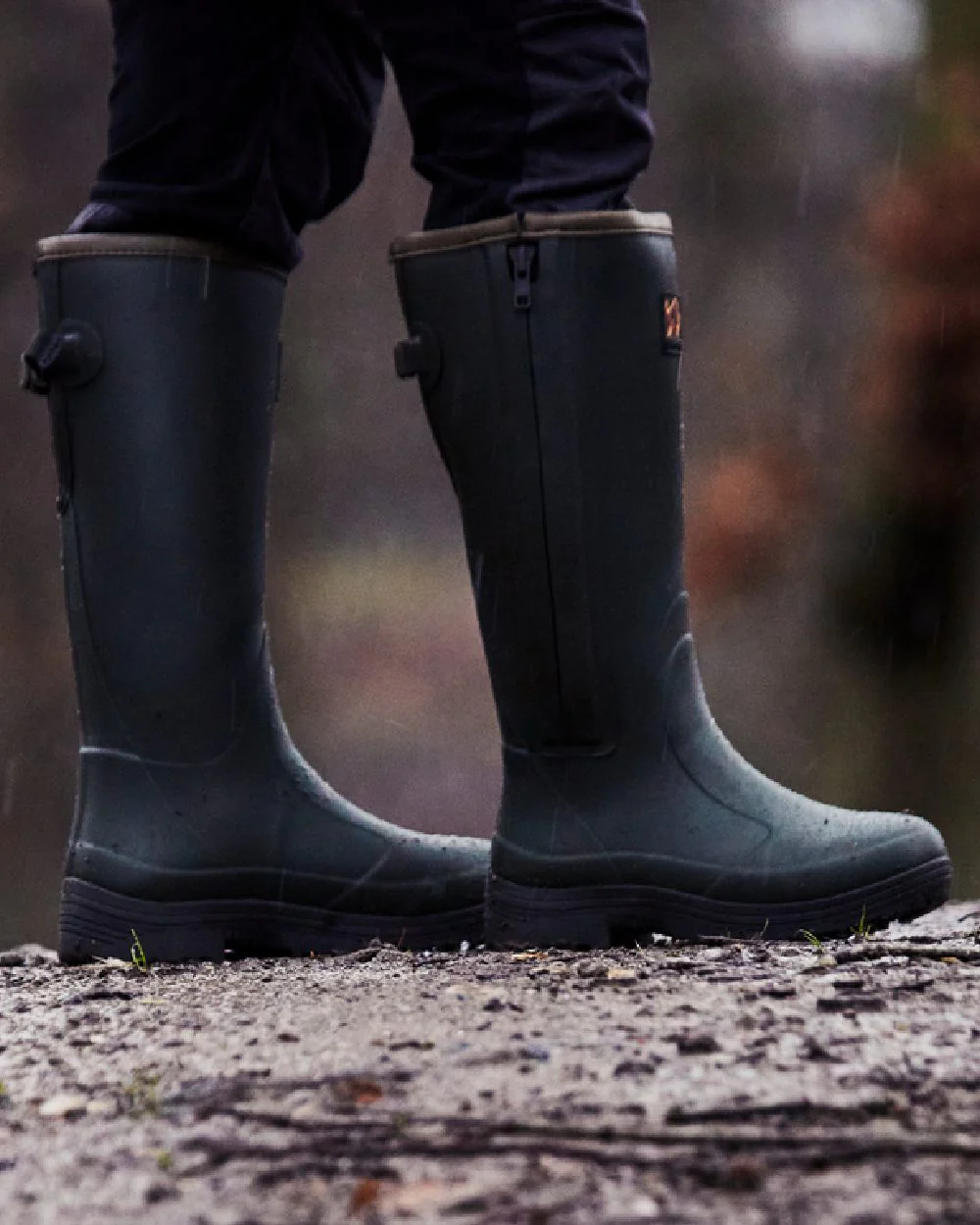 Gateway1 Pheasant Game Lady 17" 5mm Side-Zip Wellingtons - Image 3