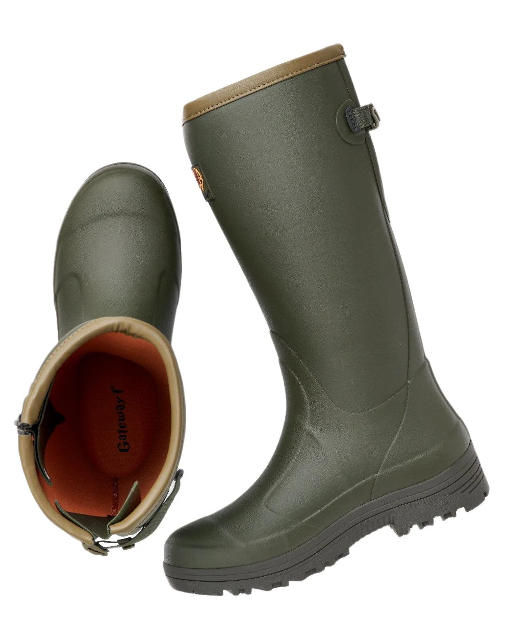 Gateway1 Pheasant Game Lady 17" 5mm Side-Zip Wellingtons - Image 4