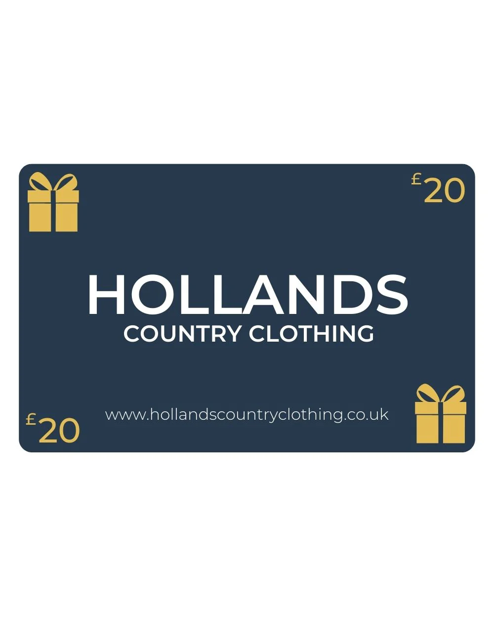 Hollands Country Clothing Gift Cards - Image 3