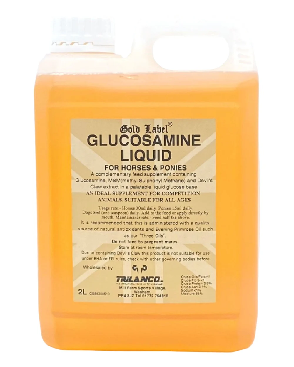 Gold Label Glucosamine Liquid - Image 2