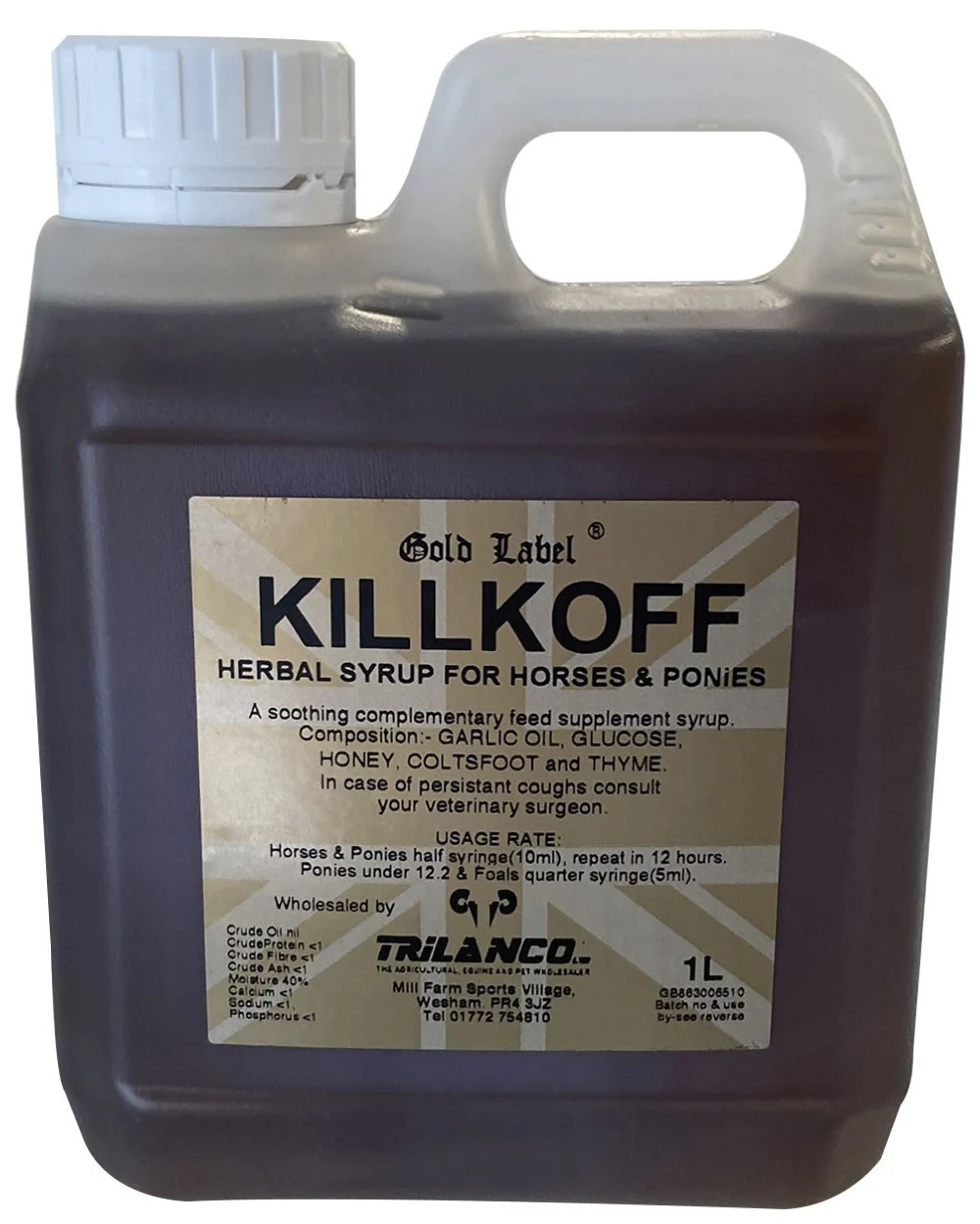 Gold Label Killkoff Herbal Syrup - Image 2