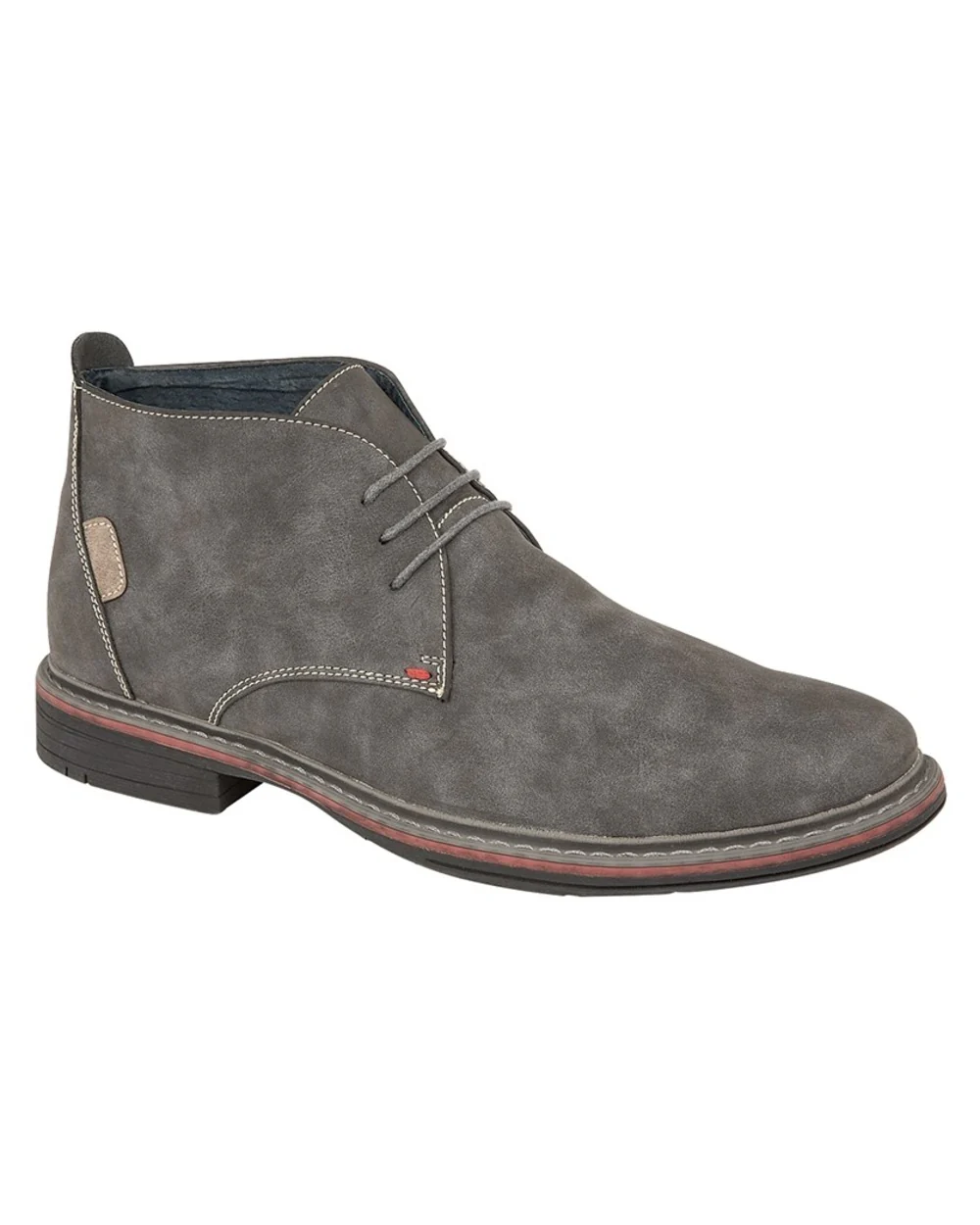 Goor Mens 3 Eye Desert Boots - Image 2