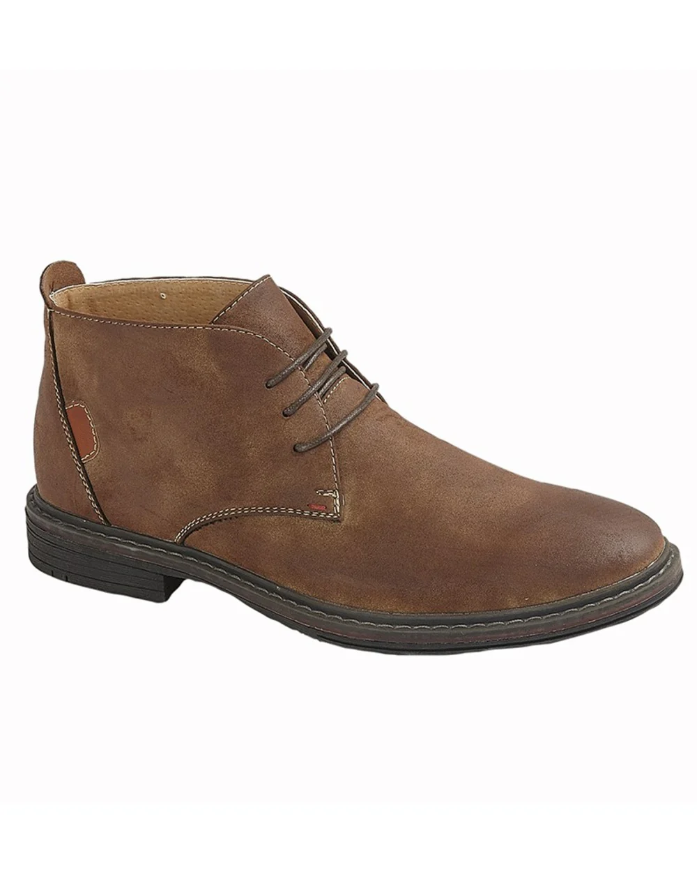 Goor Mens 3 Eye Desert Boots - Image 3