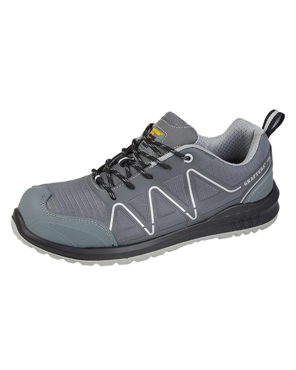 Grafters Fully Composite Overlaid Mesh Non Metal Safety Trainers - Image 2