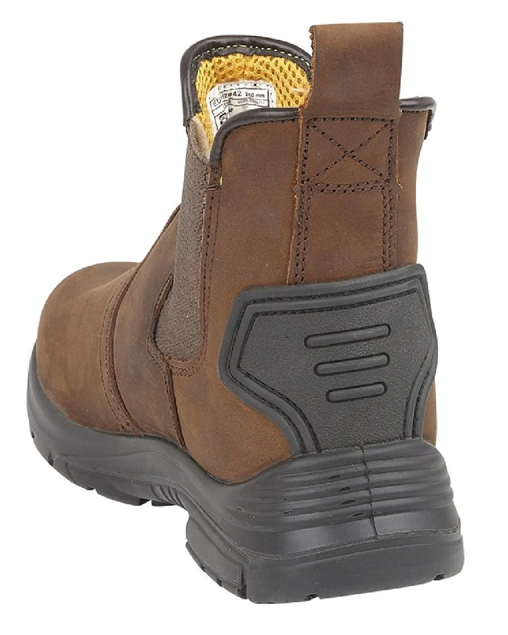 Grafters Super Wide EEEE Fit Water Resistant Safety Dealer Boots - Image 2